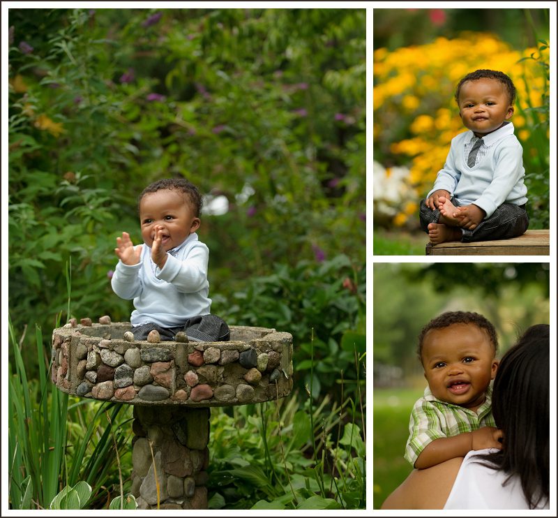 outdoor one year old photo session