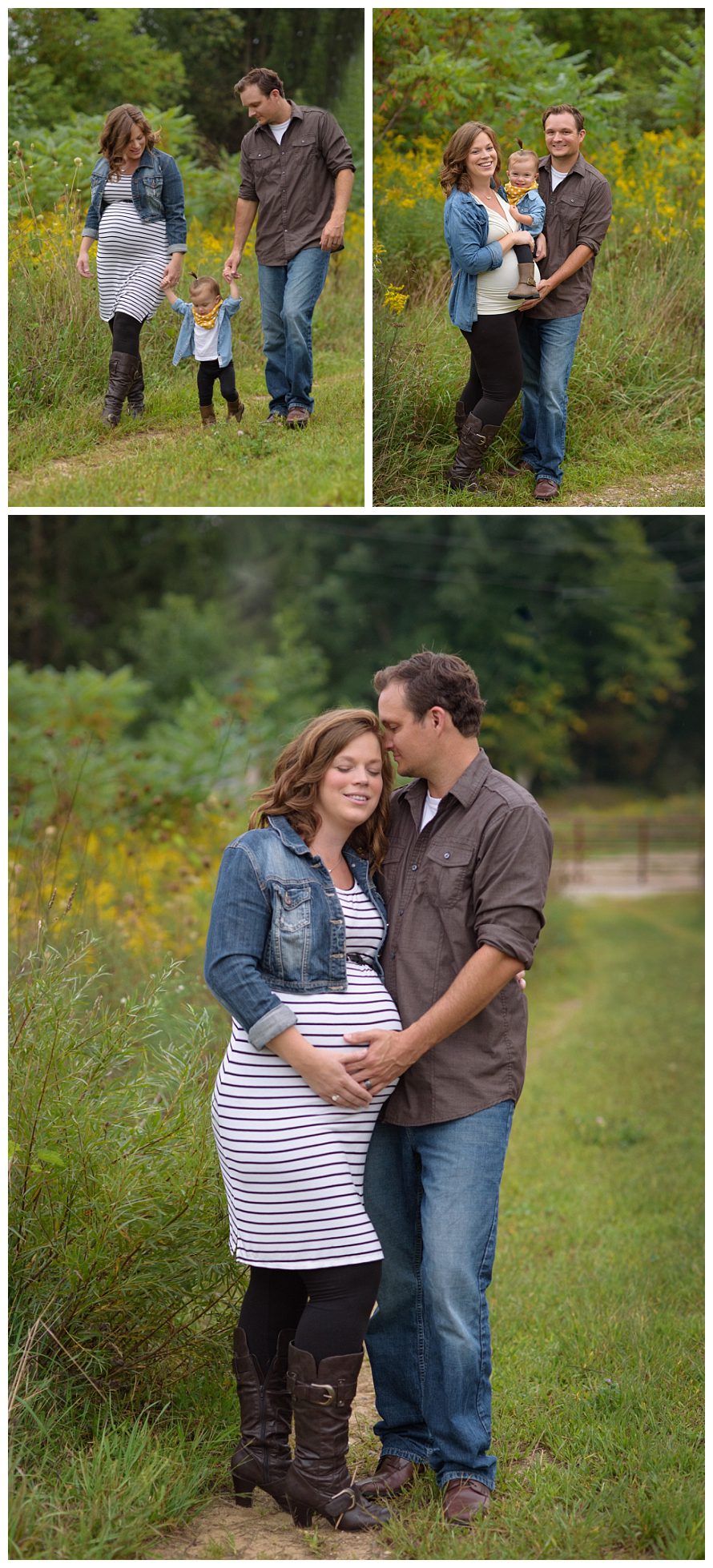 outdoor-maternity-pictures-with-a-family