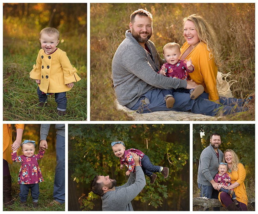 kalamazoo fall family mini photo sessions