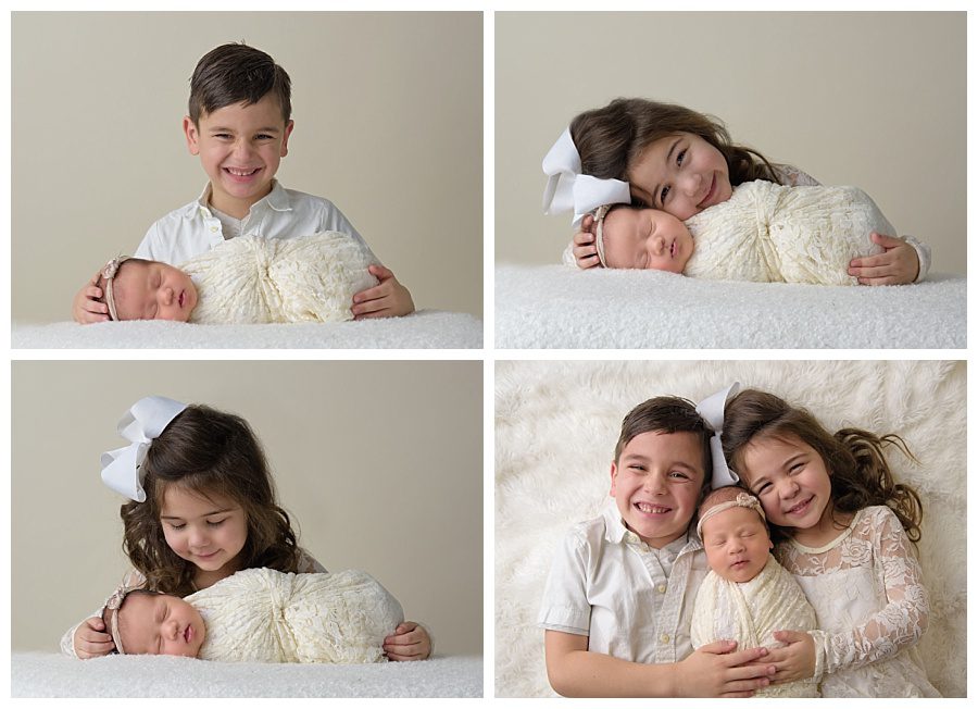 st joseph sibling and newborn pictures