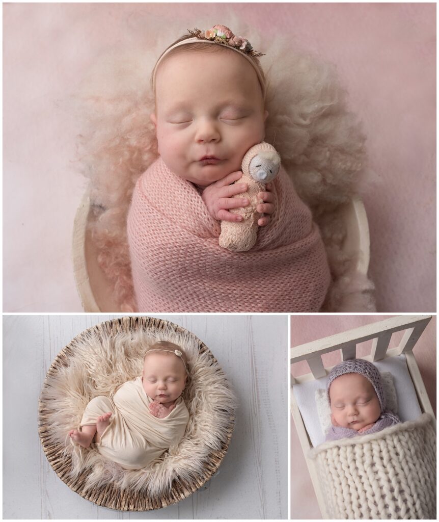newborn photos of baby home from the NICU