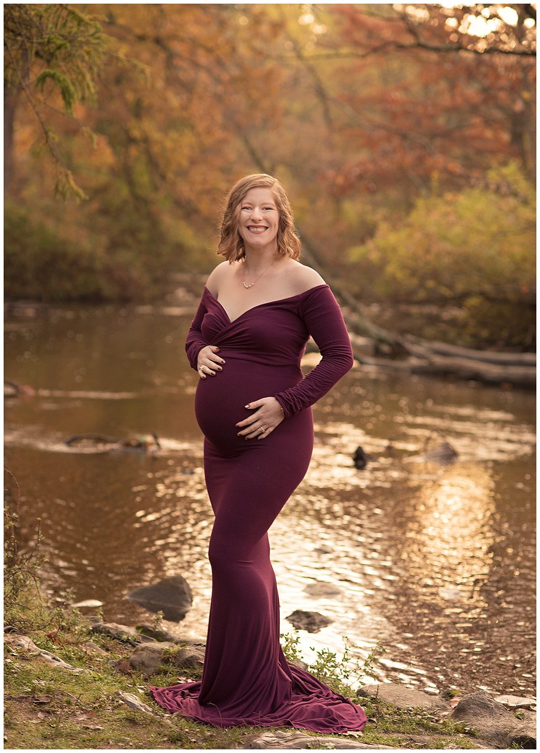 Milham Park location for maternity pictures
