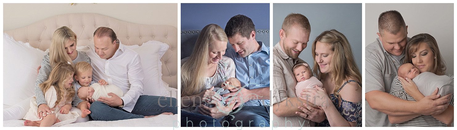 what should parents wear for a newborn photo session- examples